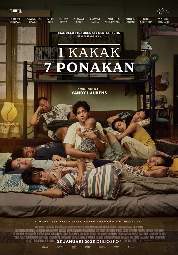 Film “Kakak 7 Ponakan”: Kisah Keluarga yang Menghangatkan Hati